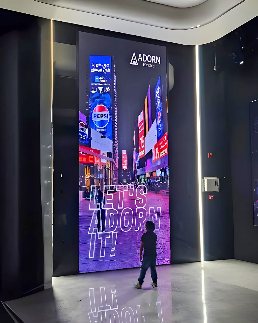 Poster LED Screen Oman for indoor advertising and promotional displays.